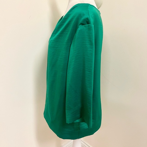 Exquisite emerald green vintage COS blouse! - Picture 6 of 9